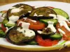 Grilled eggplant and tomato salad – recipe with photo, Turkish cuisine