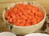 Diced carrots