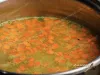 Carrots in soup