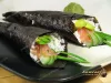 Суши скатанные вручную (темаки-дзуси) – рецепт с фото, японская кухня