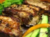 Grilled pork ribs - recipe with photo, Ukrainian cuisine