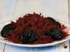 Тушеная свекла с черносливом – рецепт с фото, еврейское блюдо