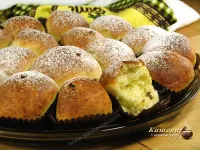 Булочки з родзинками – рецепт з фото, українська кухняя