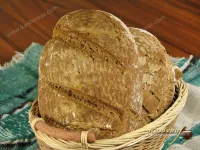 Rustic French bread - recipe with photo, french cuisine