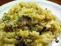 Макарони з сиром та грибами – рецепт з фото, англійська кухня