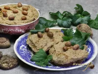 Паштет із квасолі з грибами – рецепт з фото, закуски