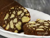 Roll "sausage" – recipe with photo, Soviet cuisine