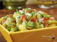 Закуска з кабачків та помідорів - рецепт з фото, українська кухня