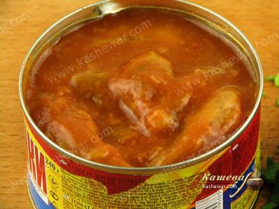 Gobies in tomato sauce – recipe ingredient