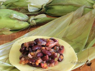 Кукурузные листья – ингредиент рецепта