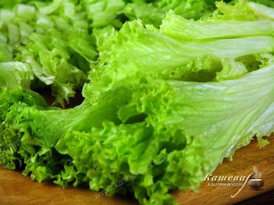 Lettuce– recipe ingredient
