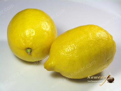 Лимон – ингредиент рецептов