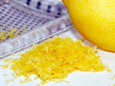Лимонная цедра – ингредиент рецептов