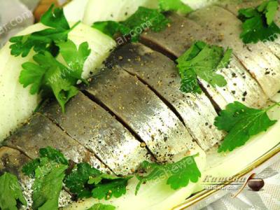 Salted herring – recipe ingredient