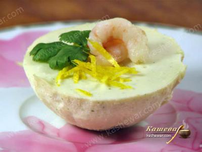 Мусс из сыра с креветками – рецепт с фото, французская кухня