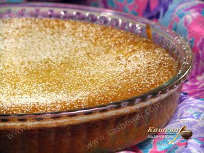 Сладкий пирог на кефире – рецепт с фото, азербайджанская кухня