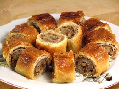 Печенье «Баклава» – рецепт с фото, болгарская кухня