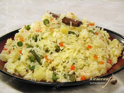 Вегетарианский пулао – рецепт с фото, индийская кухня