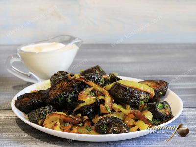 Eggplant with Bell Peppers