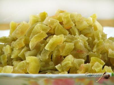 Candied watermelon rinds – recipe with photo, food preservation for the winter