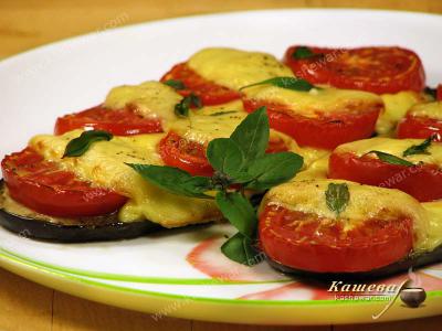 Eggplant and tomato gratin – recipe with photo, Italian cuisine