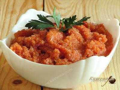 Carrot and Zucchini Caviar