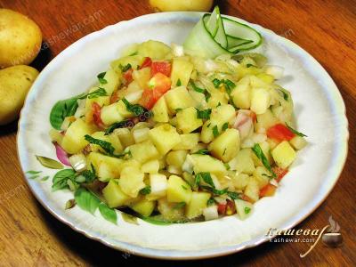 Indian Potato Salad – recipe with photo, indian cuisine
