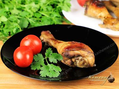 Chicken legs in honey sauce – recipe with photos, Jewish cuisine