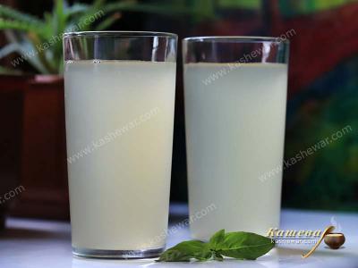 Ginger and basil drink