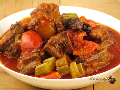 Рагу из говяжьих хвостов – рецепт с фото, китайская кухня