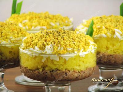 Mimosa salad – recipe with photo, soviet cuisine