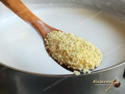 Millet in milk