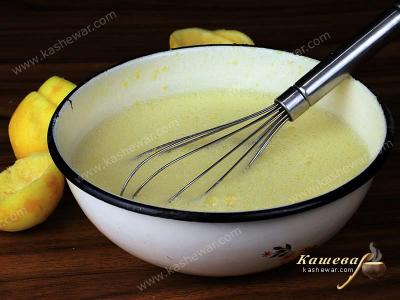 Лимонная начинка для пирога
