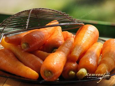 Охлаждение маринованной моркови