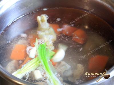 Ramen soup broth