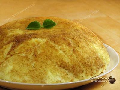 Cottage Cheese Pudding with Semolina