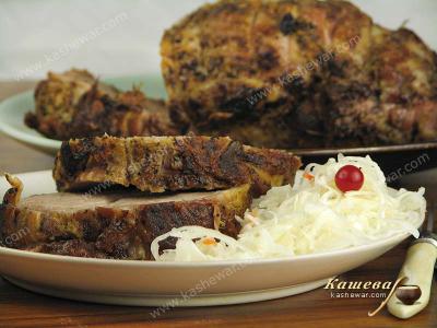 Baked pork neck – recipe with photos, main dishes