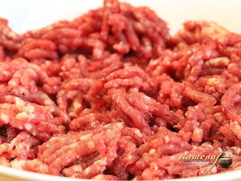 Minced beef – recipe ingredient