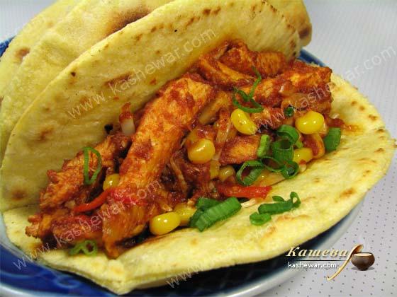 Буррито с курицей – рецепт с фото, мексиканская кухня