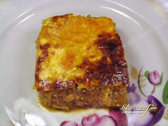 Запеканка из капусты – рецепт с фото, турецкая кухня
