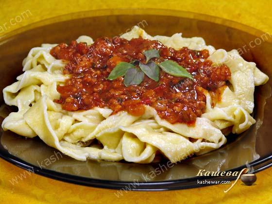 Паста с соусом Болоньезе – рецепт с фото, итальянская кухня