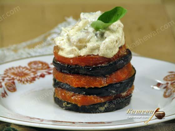 Баклажаны с грибами – рецепт с фото, украинская кухня