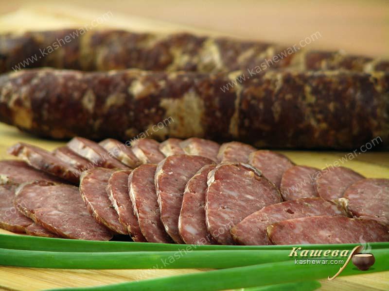 Hunting sausages – recipe with photo, snacks