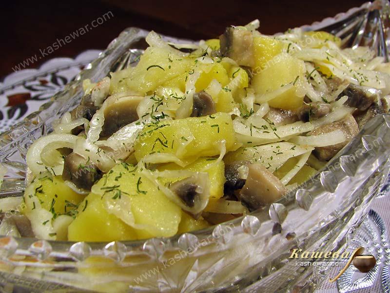 Salad "Minsk" – recipe with photo, belarusian cuisine