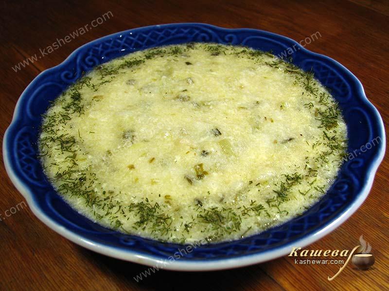 Суп из кабачков – рецепт с фото, болгарская кухня