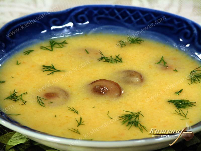 Potato Soup with Frankfurter Sausages – recipe with photo, soups